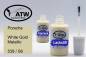 Preview: Porsche, White Gold Metallic, 539 / S6: 20ml Lackstift + 20ml Klarlack - Set, von ATW Autoteile West.